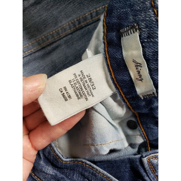 Polo Ralph Lauren Jeans Size 28x32 Mens Blue Pants Denim Preppy Skinny - Picture 3 of 12